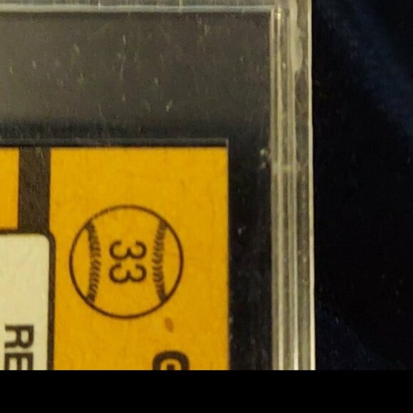 1989 DONRUSS Ken Griffey Jr. RATED ROOKIE #33 *RARE/Multiple Errors* - Picture 5 of 6